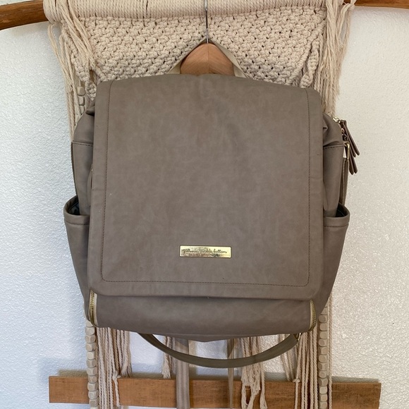 Petunia Pickle Bottom Other - Petunia Pickle Bottom Taupe Diaper Backpack boxy